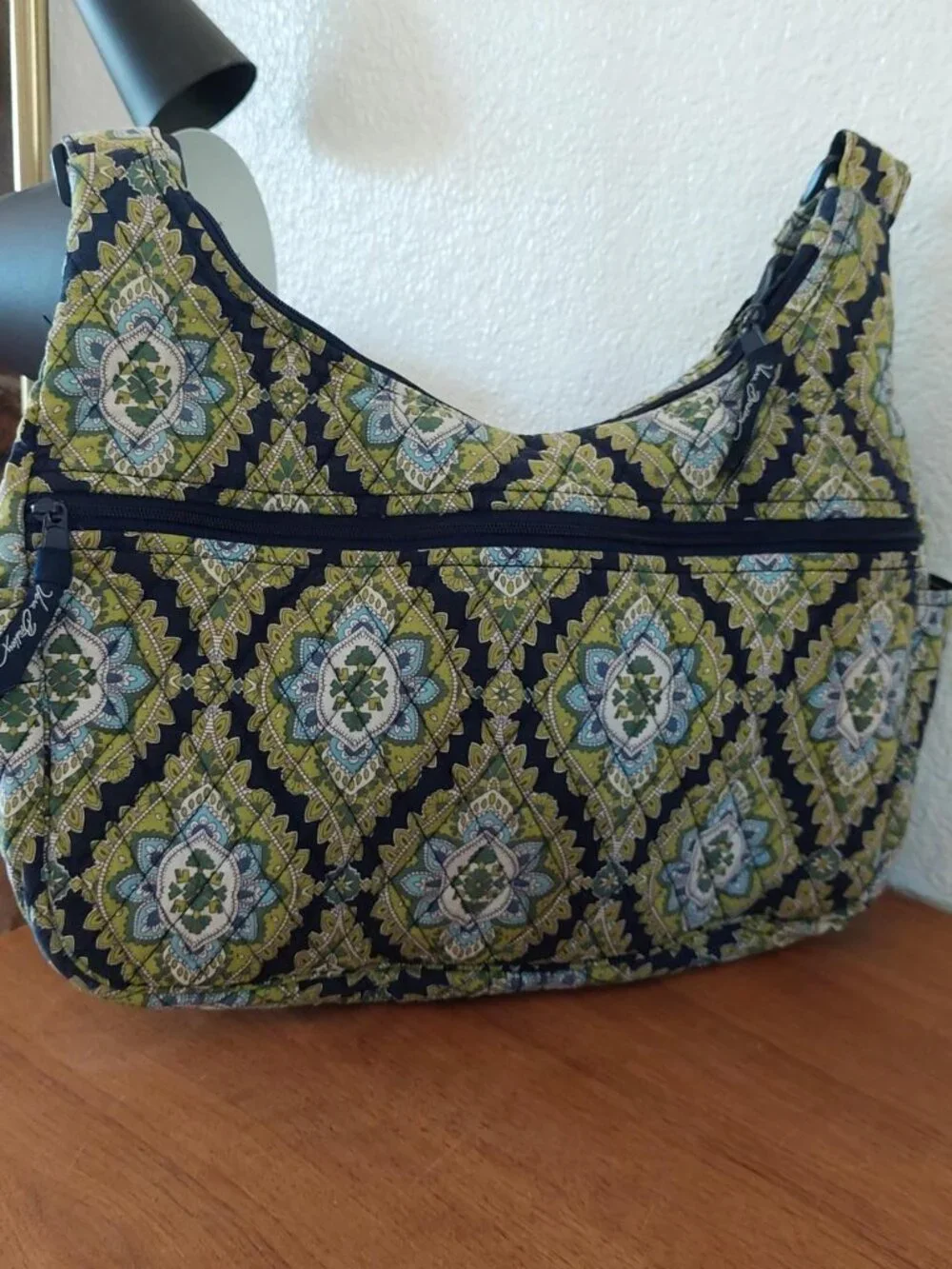 vintage Vera Bradley Cargo Sling shoulder bag in the retired Cambridge pattern,